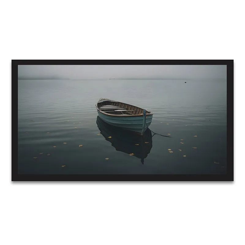 Row Solace Wall Painting With Frame media 4