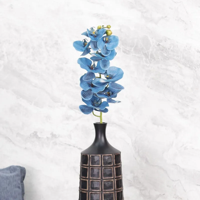 Decorative Artificial Orchids Flowers Stick - Blue media 4