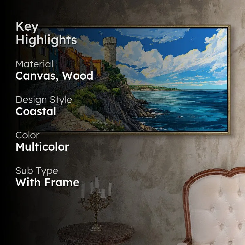Bastion Canvas Wall Painting With Frame media 2