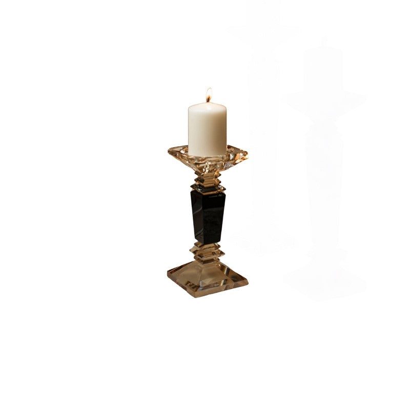 Elegance Crystal Candle Holder - Small media 3