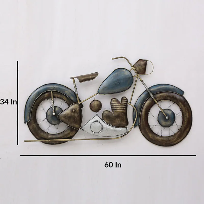Antique Motorcycles Iron Wall Accent media 6