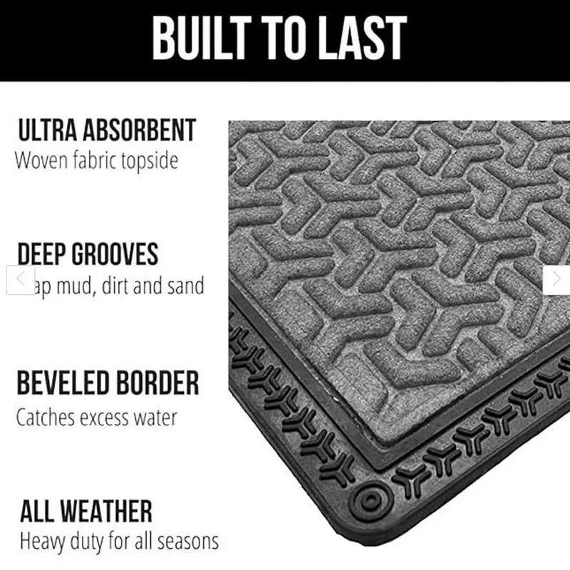 Maxo Antiskid Rubber Door Mats media 8