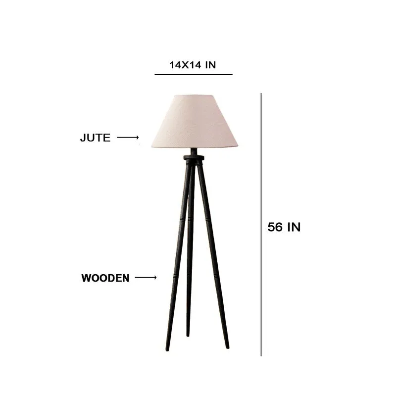 TriElite Conical Floor Lamp (OffWhite) media 6