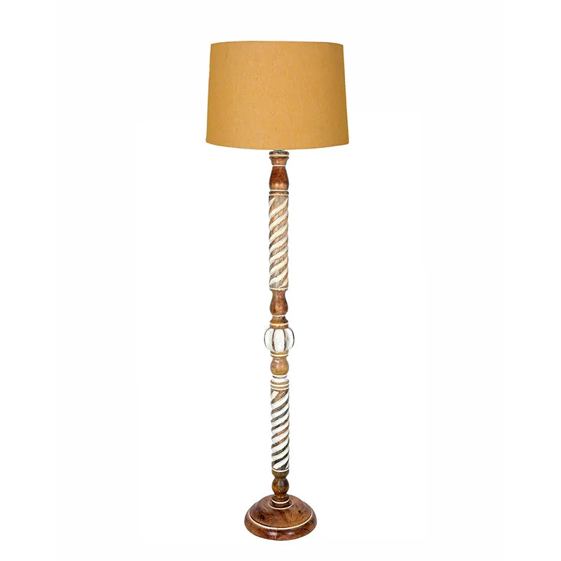 Elfin Carve Floor Lamp - Yellow media 3