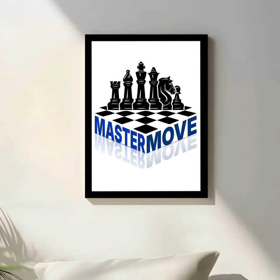 Chess Dominance Wall Art & Painting media 1