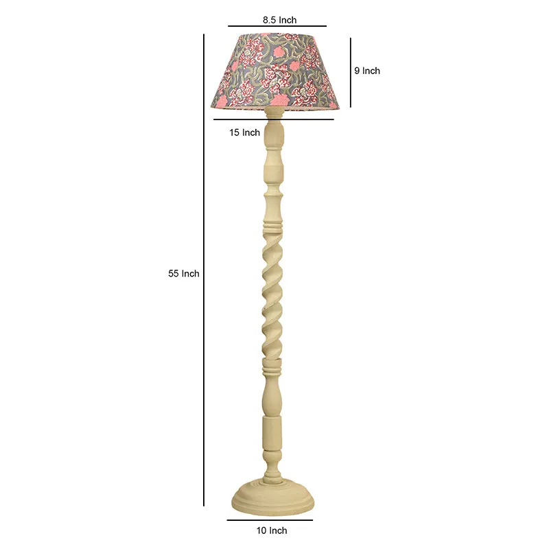 Stilda Cone Ethnica Floor Lamp media 5