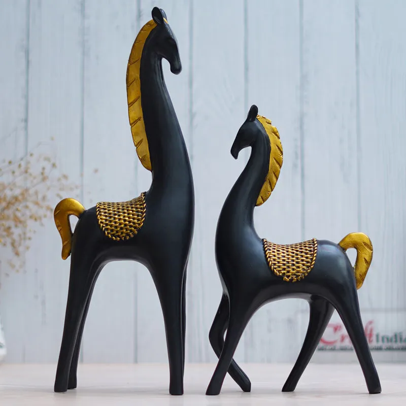 Mysti Stallion Showpiece - Set Of Two media 3