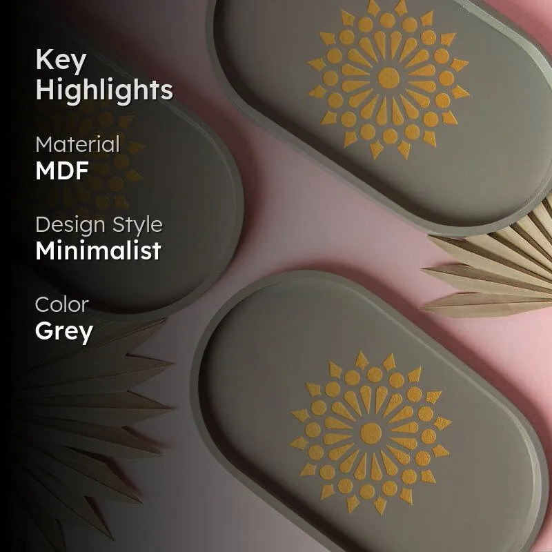 Nitara Mandala Serving Tray media 2