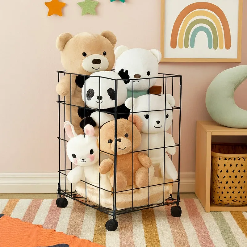 Tidygo Foldable Iron Laundry Basket - Black media 6