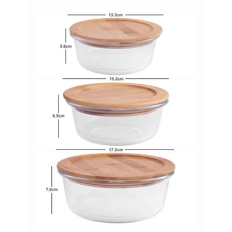 Treat O'Pro Container Box Round (360/560/860 mL) - Set of Three media 6