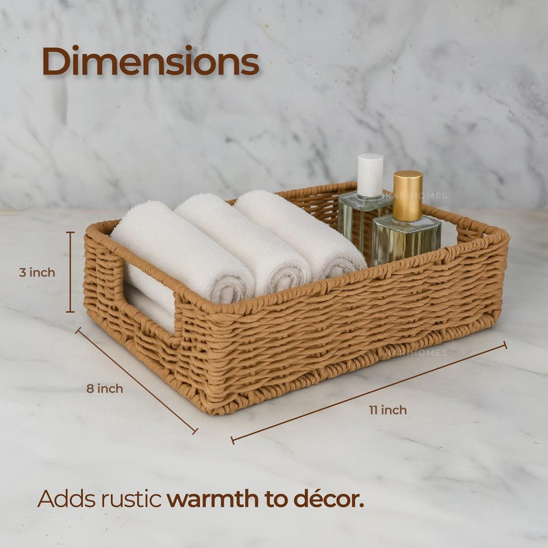 Orion Raffia Storage Basket media 9