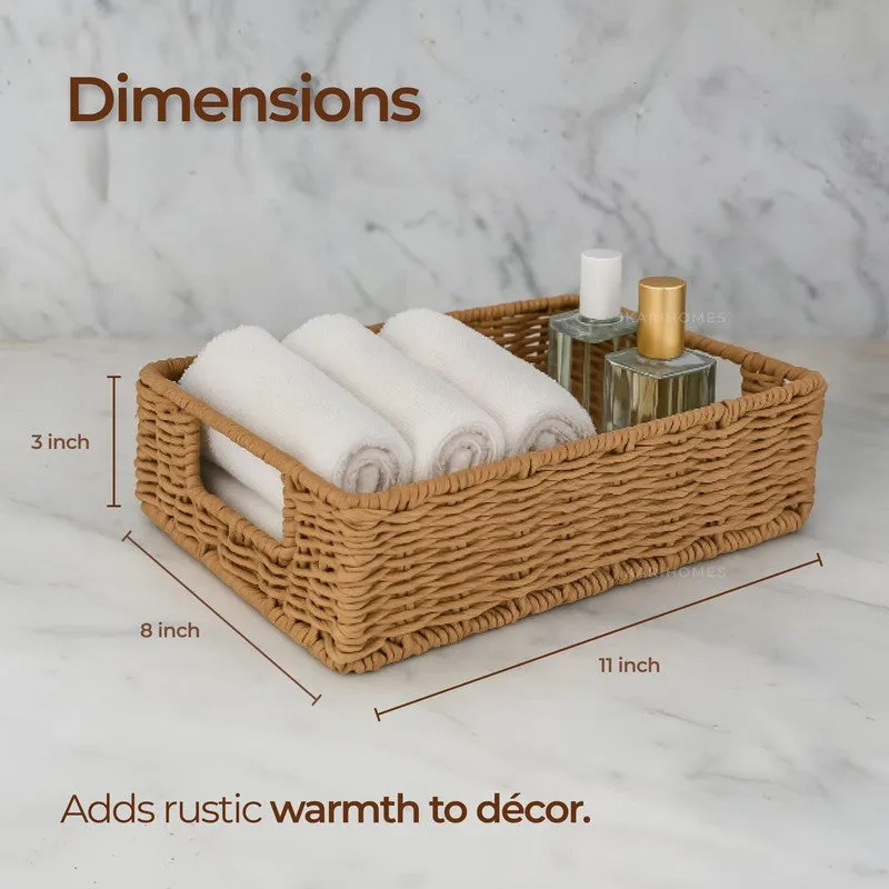 Orion Raffia Storage Basket media 9