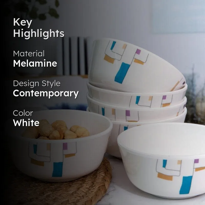 Servewell Roscoe Snack Bowl (240 ML Each) - Set Of Six media 2