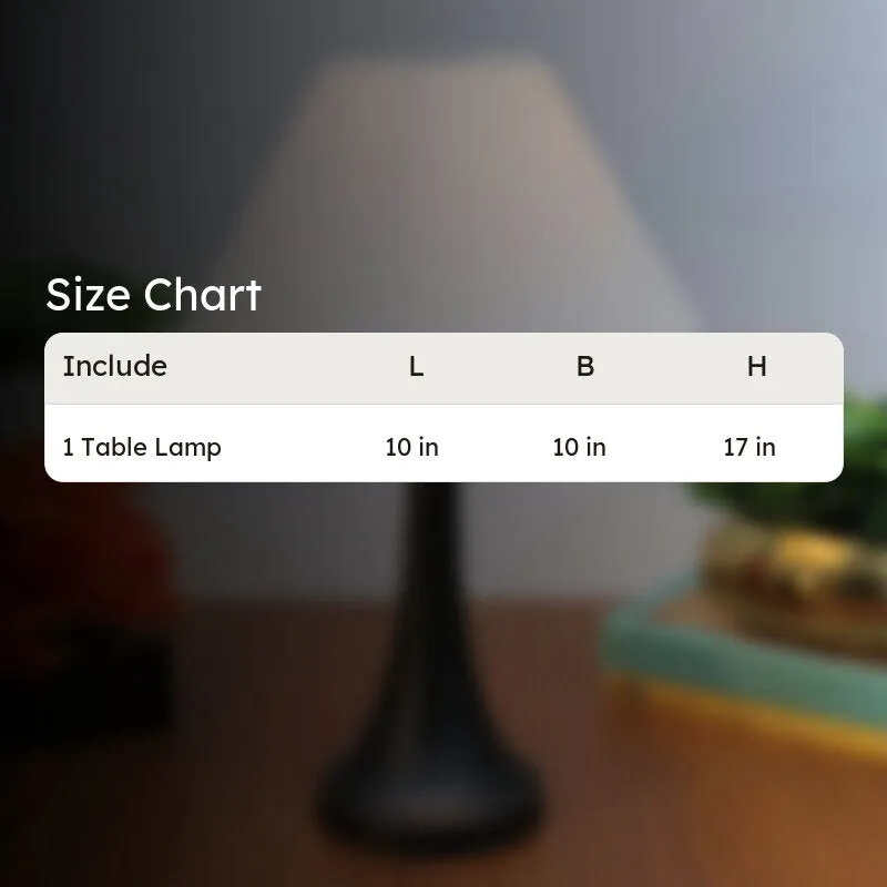 Knox Fabric Table Lamp - White,Black media 7