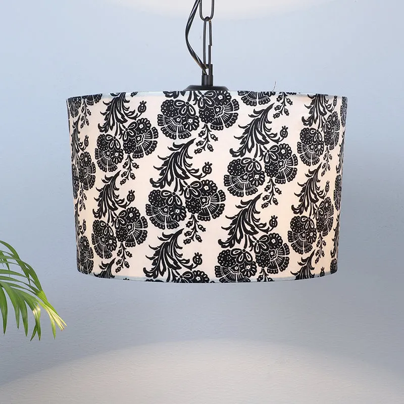 Filigree Printed Iron Ceiling Lamp media 4