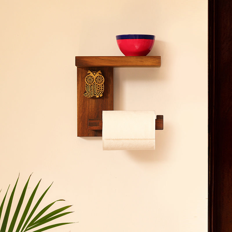 Hylde Sheesham Wood Wall Shelf
