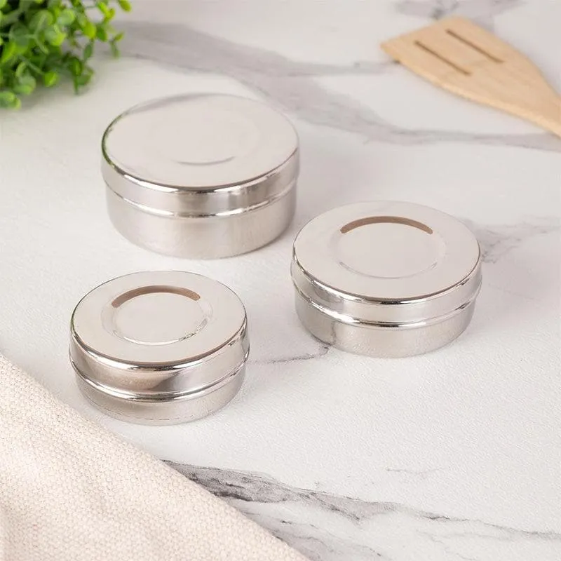 Ikastha Storage Container (100 mL/150 mL/200 mL) - Set of Three media 1