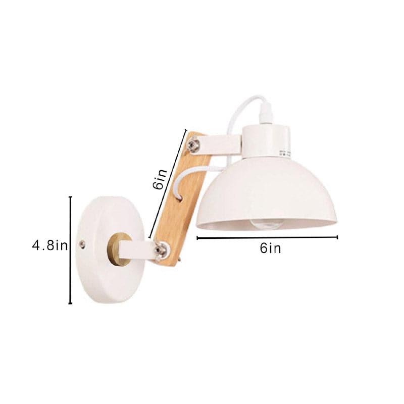 Mazor Metal Wall Lamp - White media 4