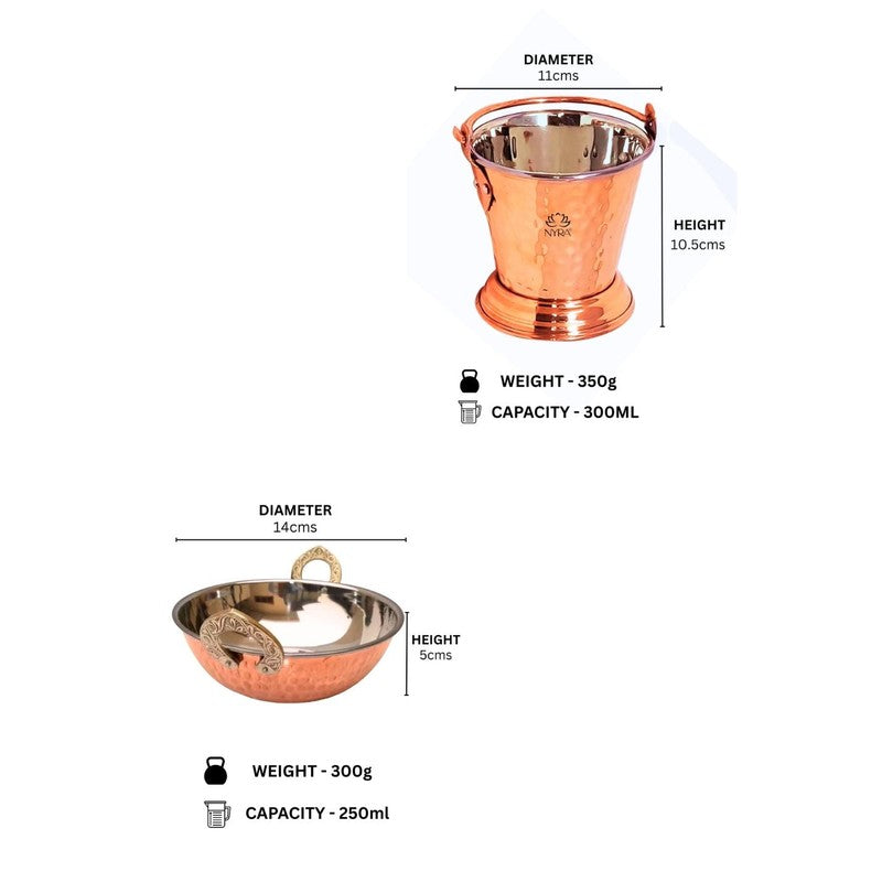 Blaze Stainless Steel Kadai with Balti - Two Piece Set media 5