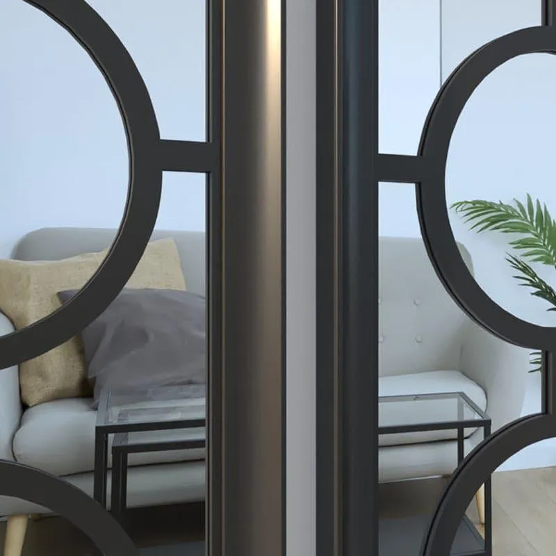 Phoenix Decorative MDF Wall Accent (Black) - Set Of Three media 4