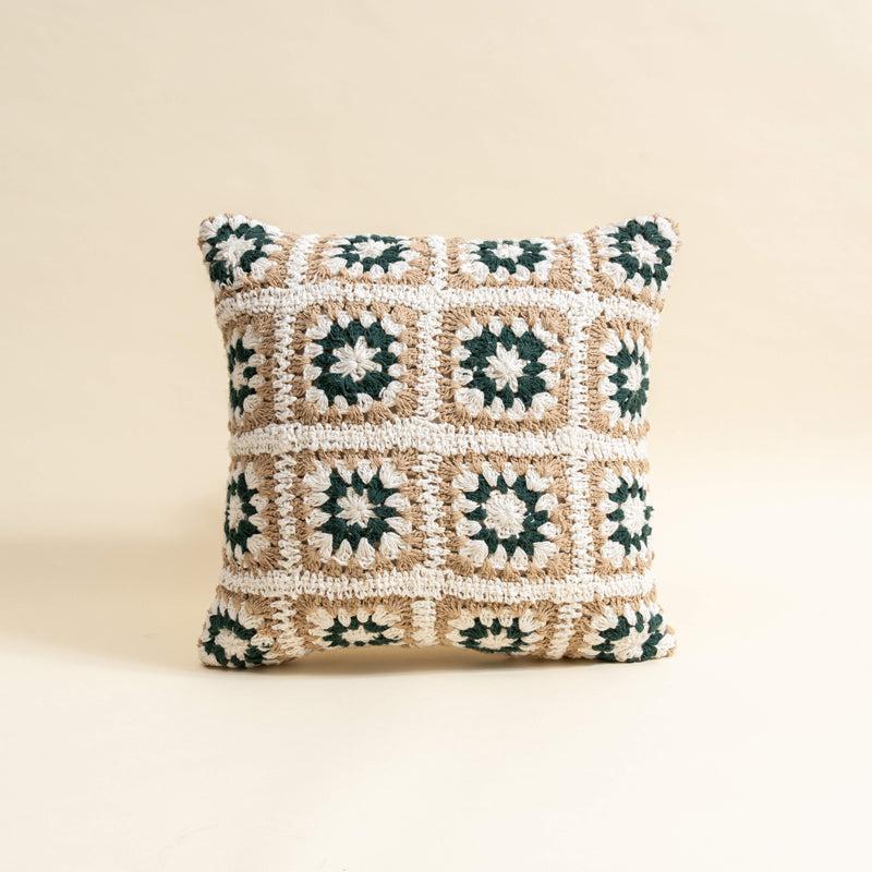 Melinoe Crochet Cushion Cover - Square media 3