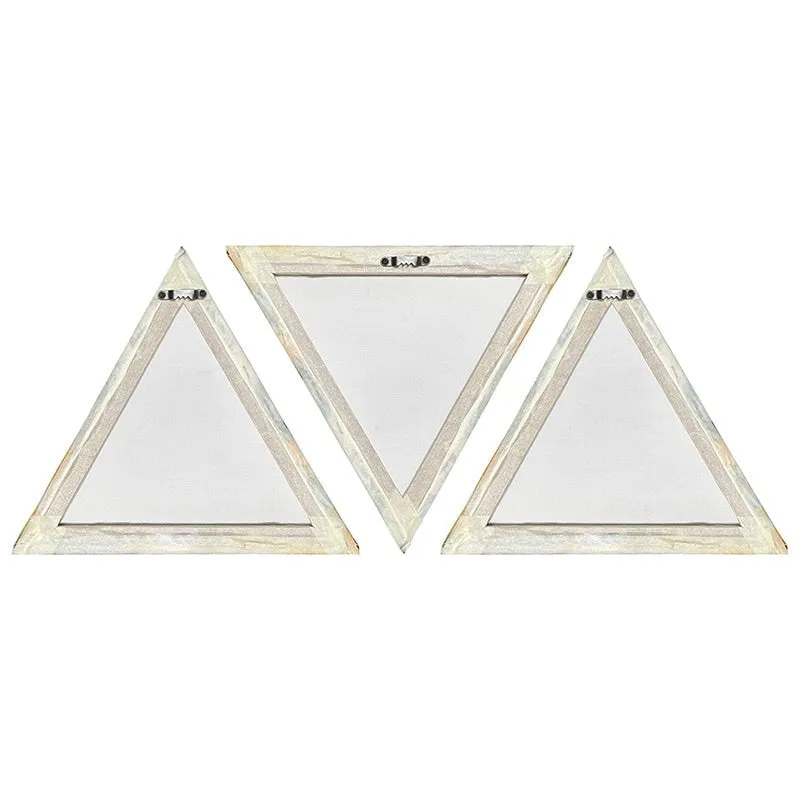 Blackstone Triad Abstract Canvas Wall Art - Set Of Three media 4