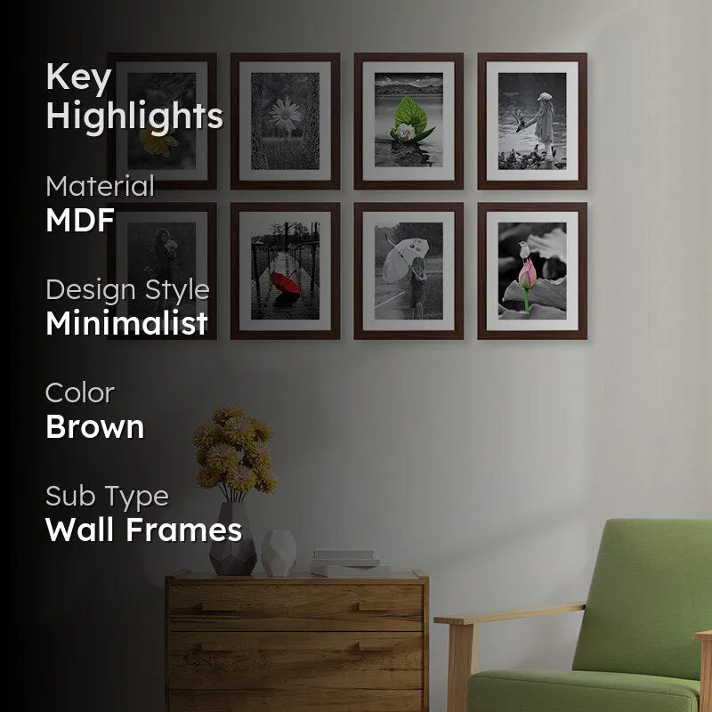 Andromeda MDF Photo Frame - Set Of Eight media 2