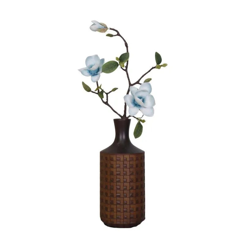 Elegant Magnolia Flower Stick For Modern Spaces - Blue media 5