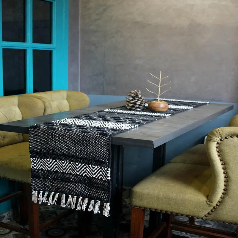 Misa Handwoven Cotton Table Runner media 4