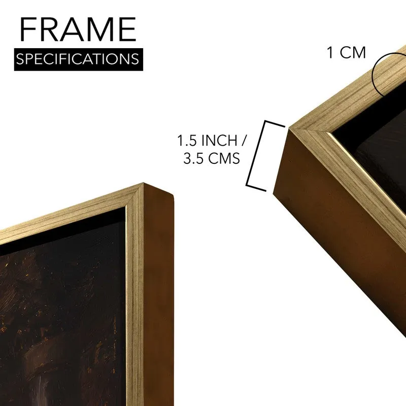 Royal Chamber Canvas Wall Painting With Frame media 8