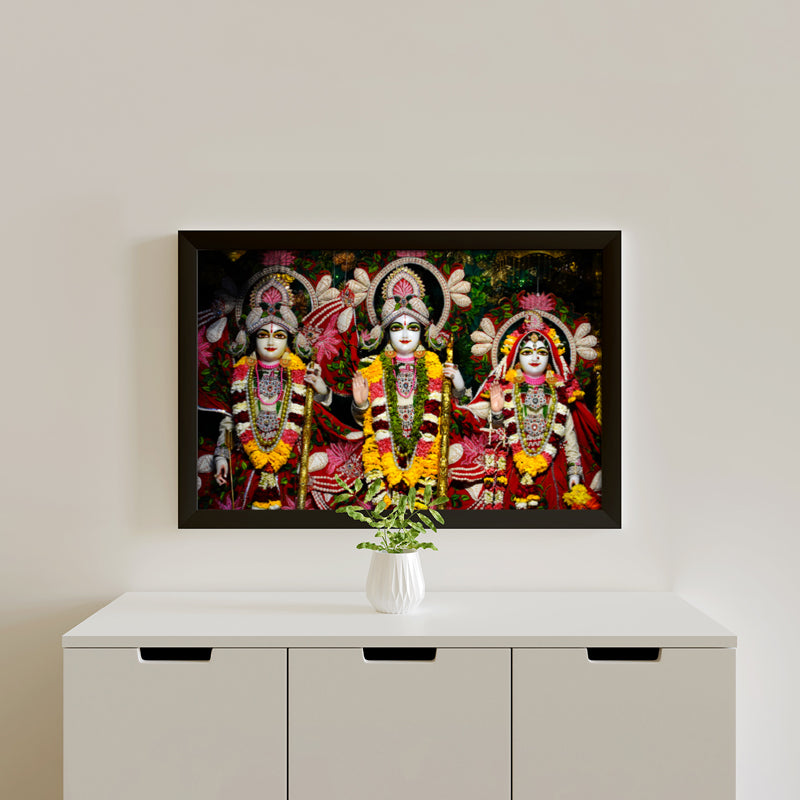 Shri Ram Darbar Wall Painting