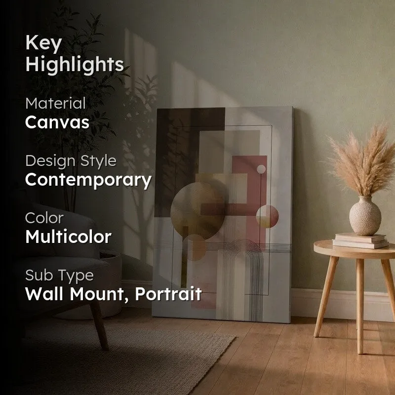 Linear Form Study Canvas Wall Art media 2