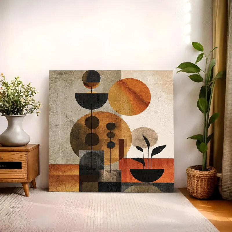 Mystic Geometry Canvas Wall Art media 9