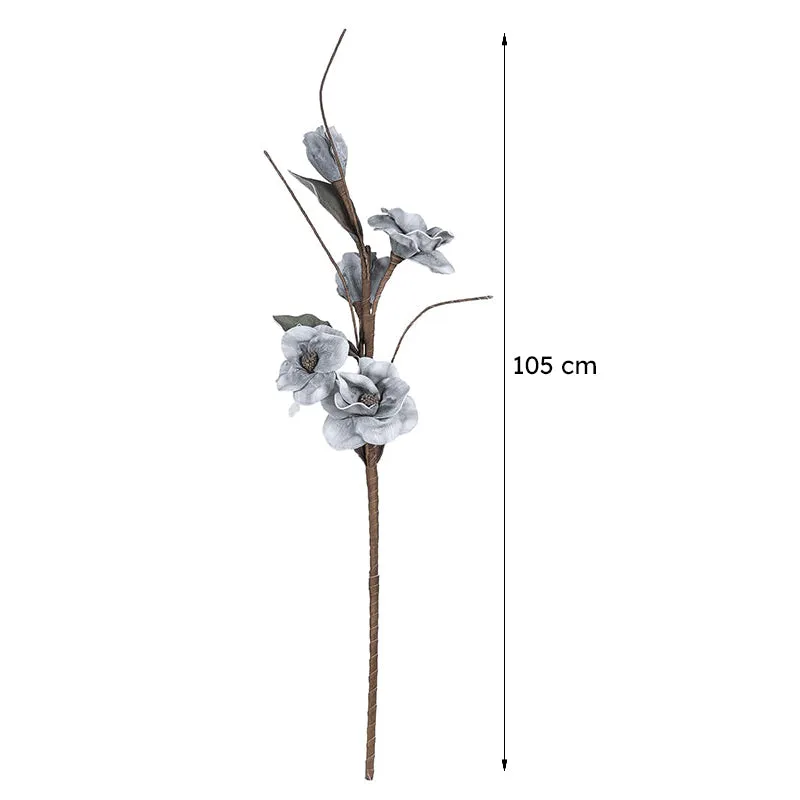 Moonkissed Magnolia Artificial Flower Without Vase - Lilac media 7