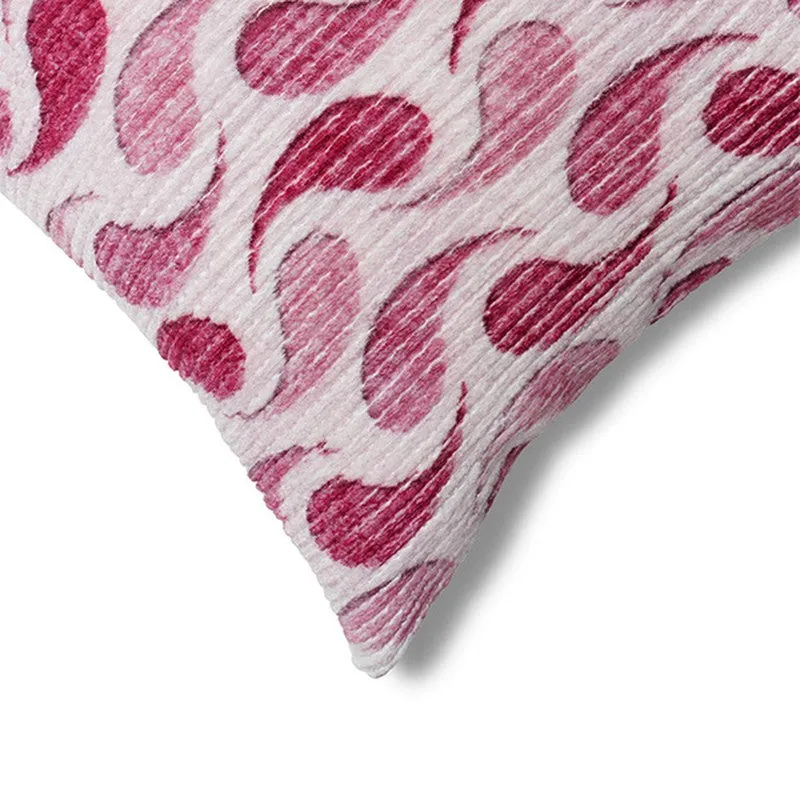 FloralDreamline Cushion Cover (Pink) - Set Of Three media 5