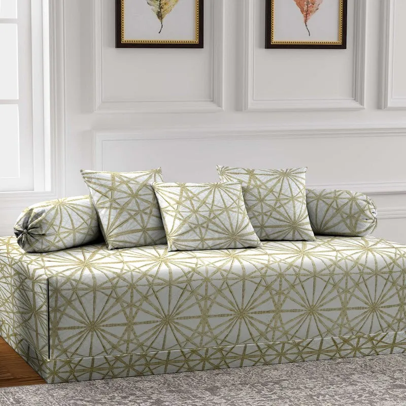 Florvia Printed Diwan Set - Six Piece Set media 3