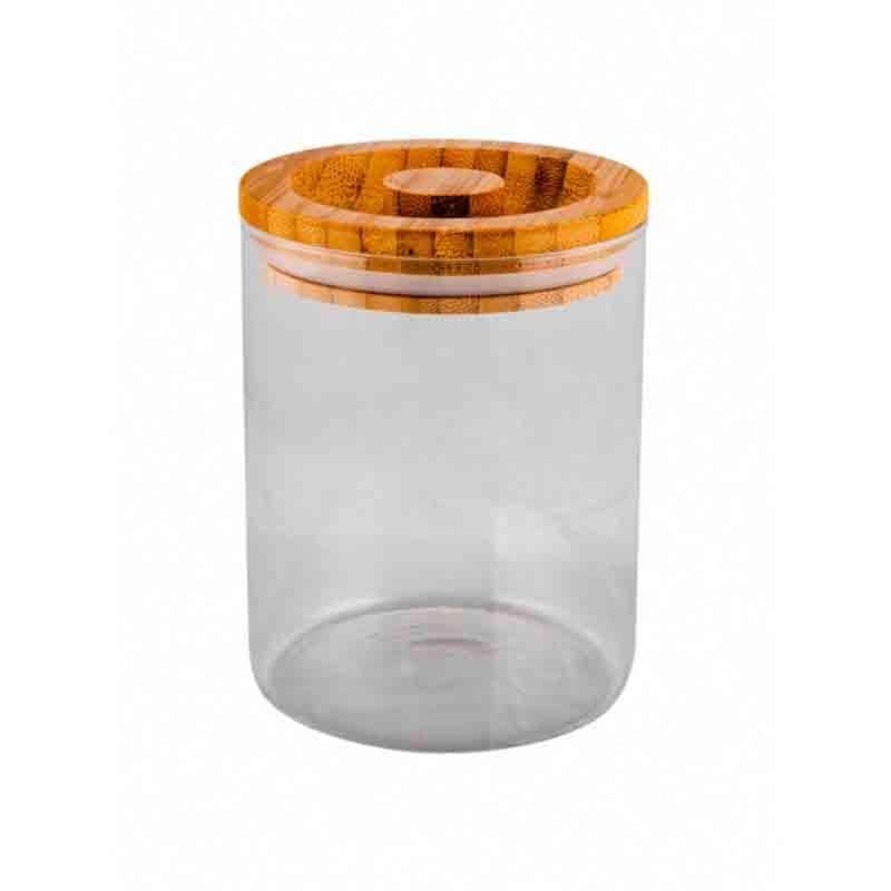 CandyMax Glass Jar With Wooden Lid (660 mL Each) - Set of Two media 3