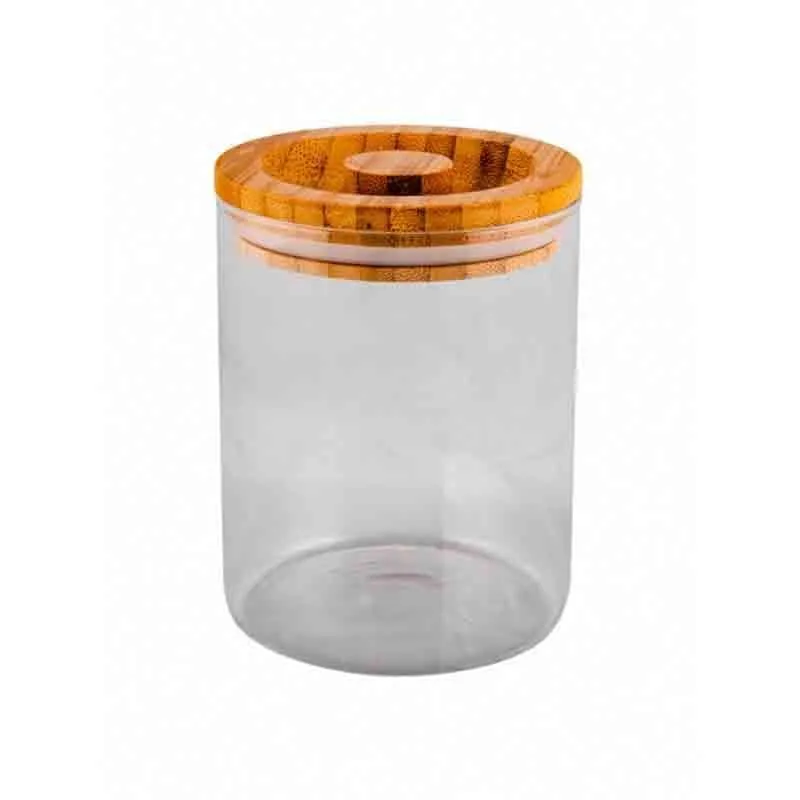 CandyMax Glass Jar With Wooden Lid (660 mL Each) - Set of Two media 3