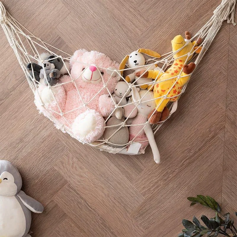 Dona Macrame Toy Hammock media 1