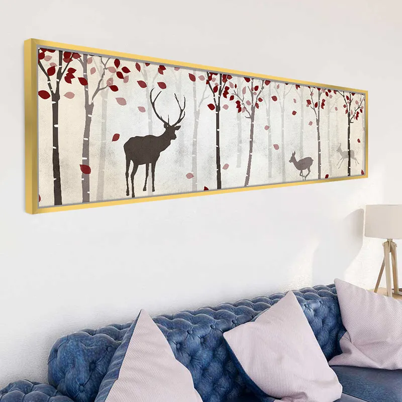 Lonely Stag Wall Art media 3