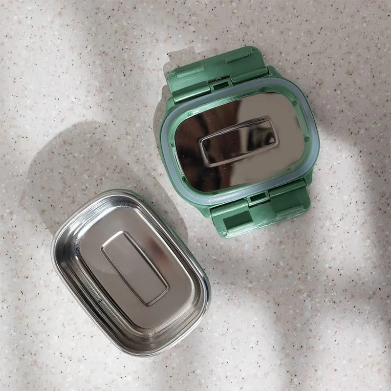Omera Lunch Box (Green) - 150 mL media 6