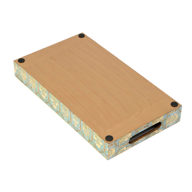 Fleur Jharokha Rectangle Serving Tray - Set Of Three media 7