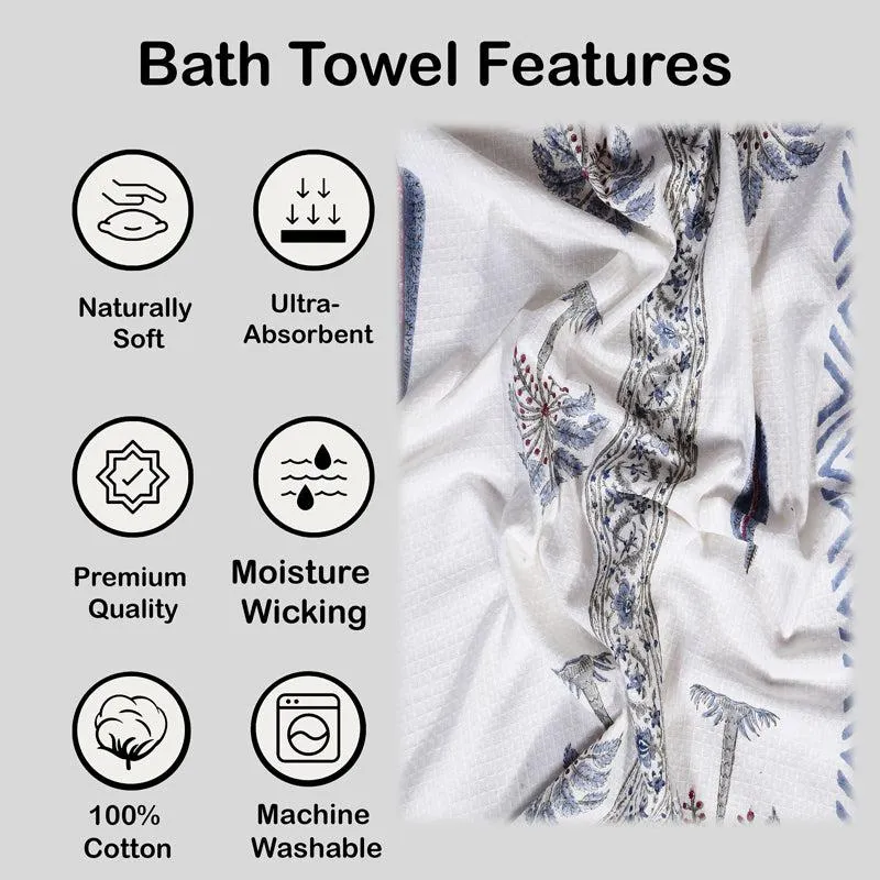 Tropio Waffle Bath Towel media 3