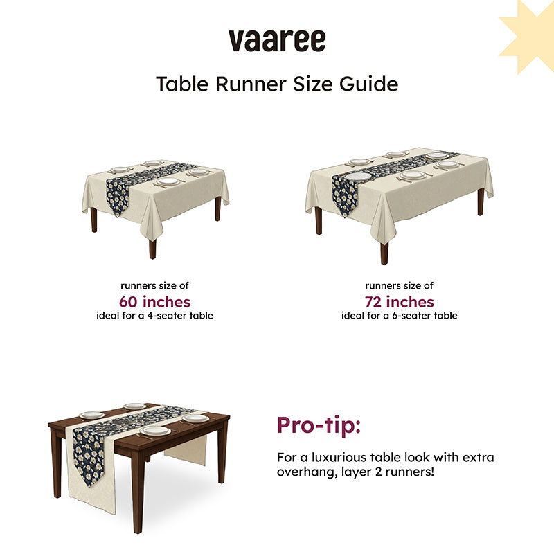 Lirael Hand Woven Cotton Table Runner media 6
