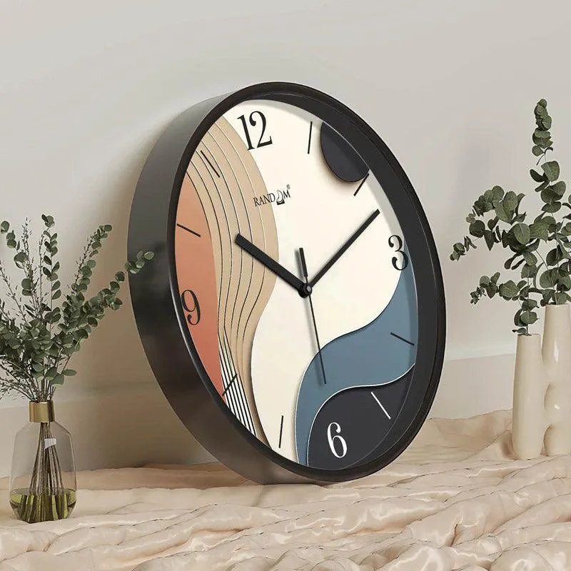 Walt Abstract Wall Clock media 4