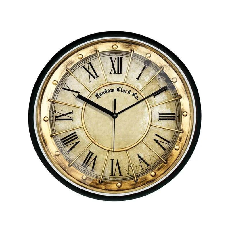 Oberon Roman Wall Clock media 3
