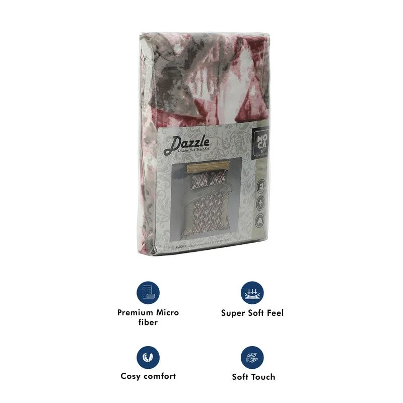 Monte Carlo Abstrangle Bedsheet - 120 GSM media 10