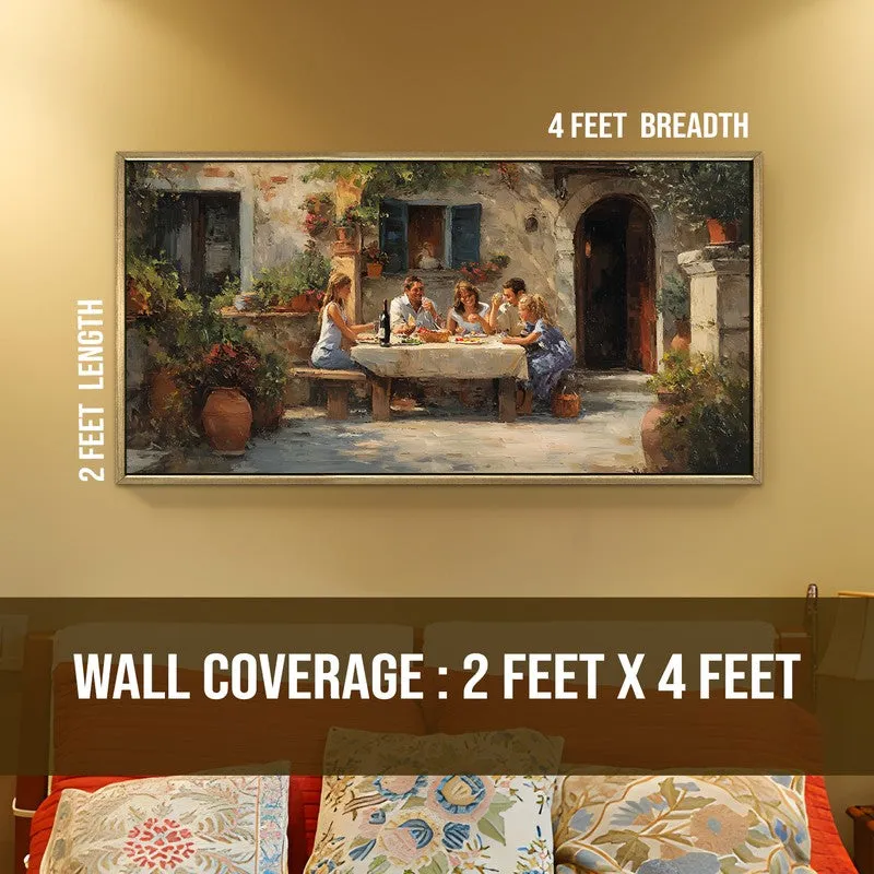 Gatherlight Canvas Wall Painting With Frame media 8