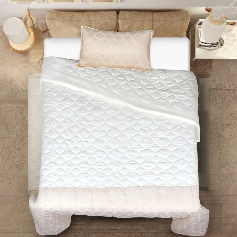 Ivory Noor Reversible Comforter media 3