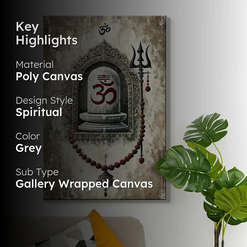 Echoes Of Aum Wall Painting media 2